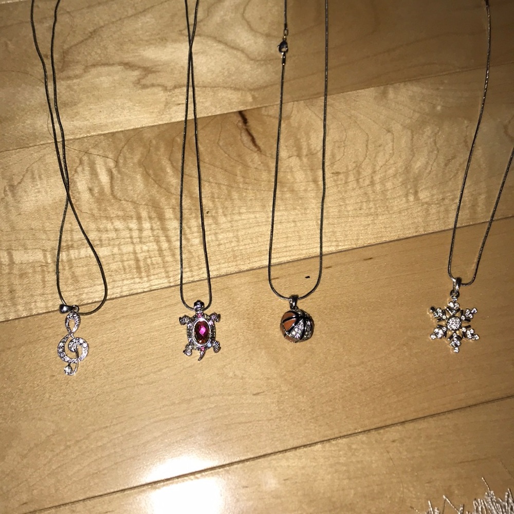 4 necklaces, buy one or buy all 4!